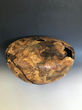 WT #131, Hollow Form Vessel from Spalted White Oak Root Burl