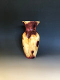 WT #194, Vase from Eastern Red Cedar with Jet inlay.