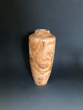 WT #202, Vase from Tamarisk with Turquoise inlay.