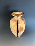 WT #281, Vase from Aspen with Jet inlay.