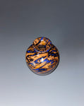 WT #293, Miniature Vase from Jarrah Burl with Lapis inlay.