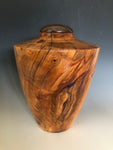 WT #151, Funereal Urn from Lambert Cherry with Lapis inlay and a Walnut cap.