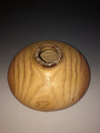 WT #66, Live Edge Hollow Form Vessel from Ash