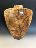 WT #123, Hollow Form Vessel from Spalted Cottonwoon