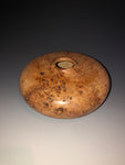 WT #145, Hollow Form Vessel from Spalted Maple Burl